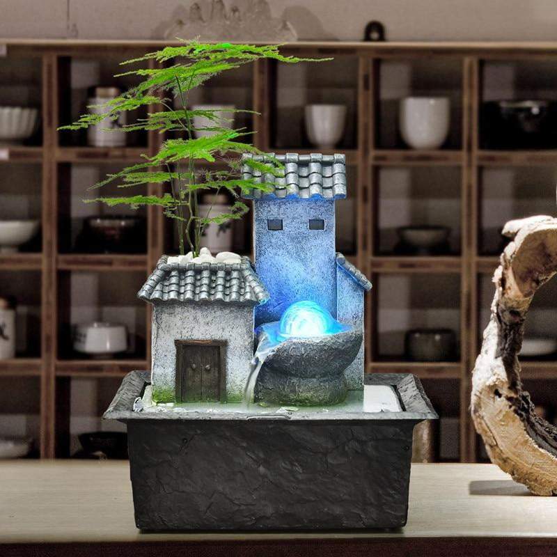 Fontaine zen décoration maison