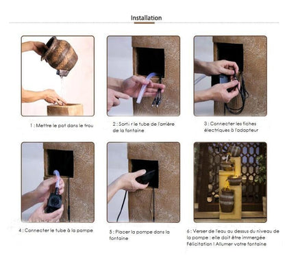 Fontaine zen feng shui