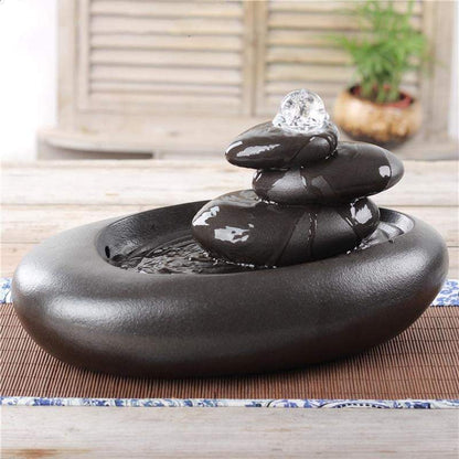 Fontaine zen galet