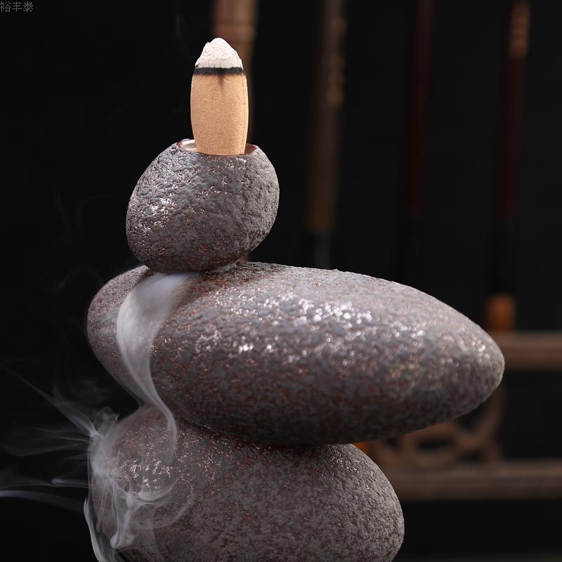Fontaine zen galet encens
