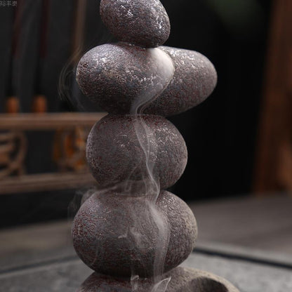 Fontaine zen galet encens