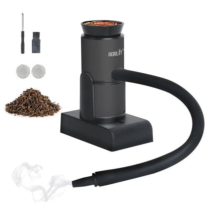 Fumoir a Froid Portable et Design en Métal Noir
