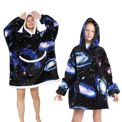 Sweat Plaid Enfant Galaxie