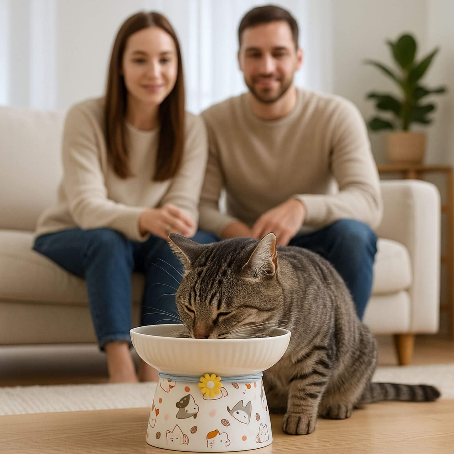Gamelle chat surélevée | Élévation Gourmande