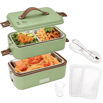 Lunch Box Chauffante Verte