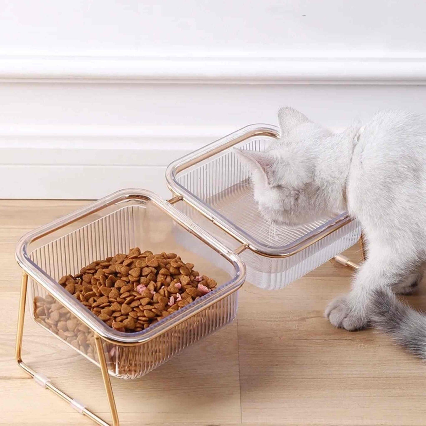 Gamelle pour chat | Surélevée & Chic