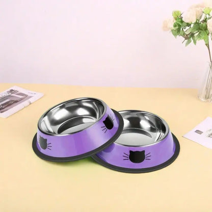 gamelle-pour-chat-violette