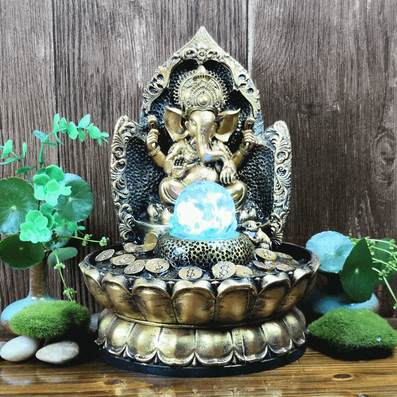 Statue Ganesh fontaine