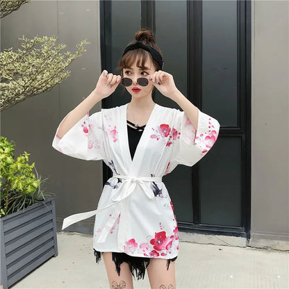 Haori japonais femme