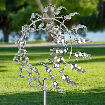 Girouette de Jardin en Forme de Soleil en Métal