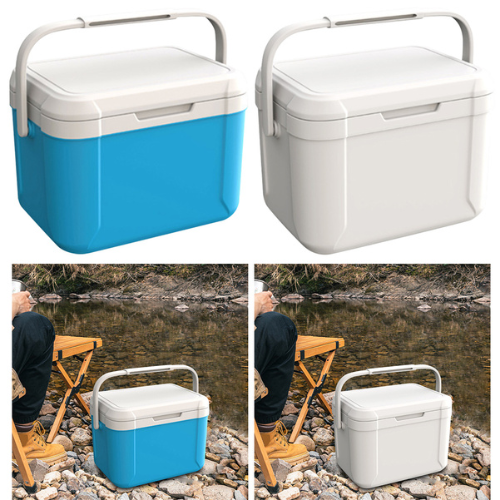 Petite Glacière Camping Blanche