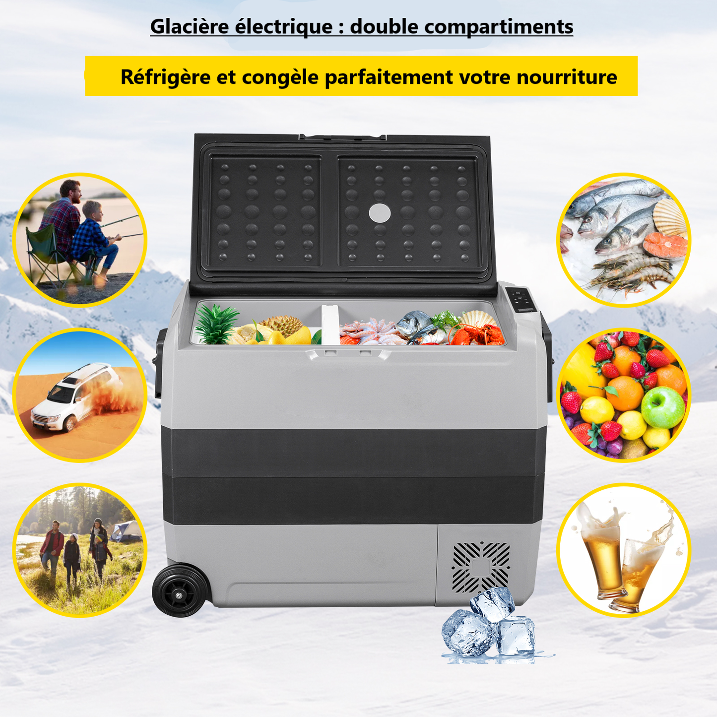 Glacière Compression Voiture - 50L/60L