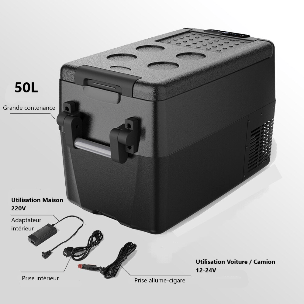 Glacière Electrique 12V / 220V - 50L