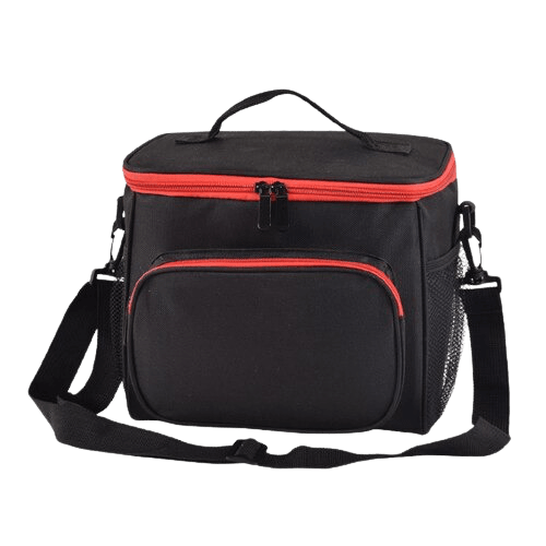 Glacière Souple Noire et Rouge