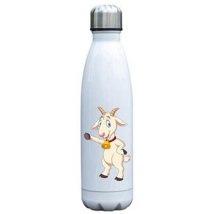 bouteille isotherme motif chevre