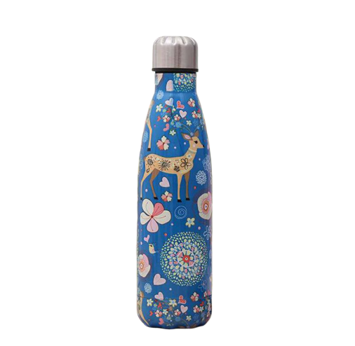 Gourde Isotherme Biche Bleu