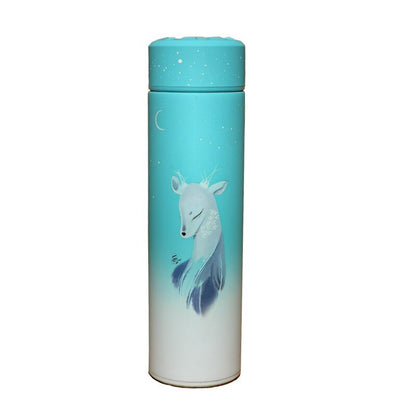 Gourde Inox Biche Bleue