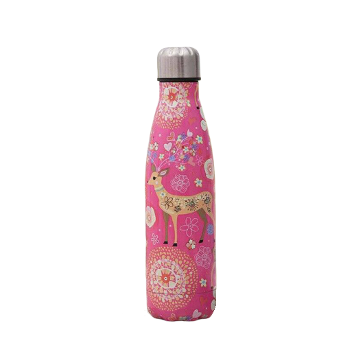 Gourde Isotherme Biche Rose