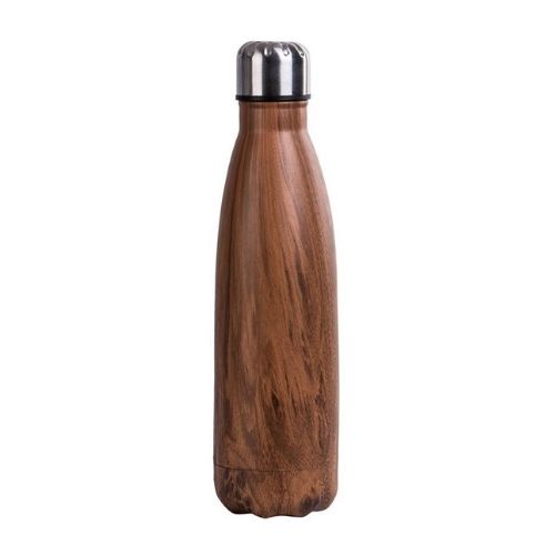 Gourde Inox Bois