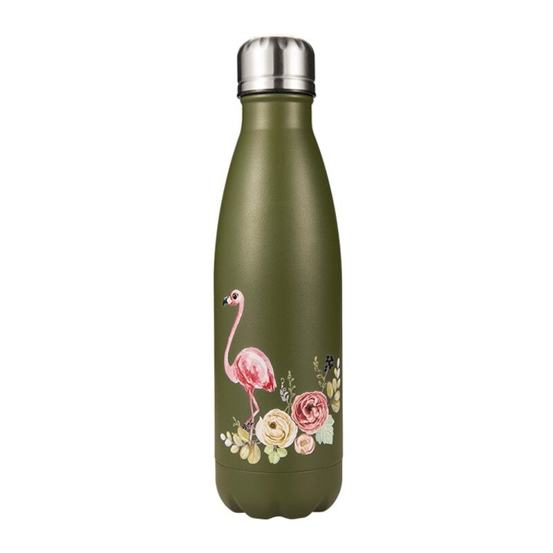 Gourde Isotherme Gold Flamingo