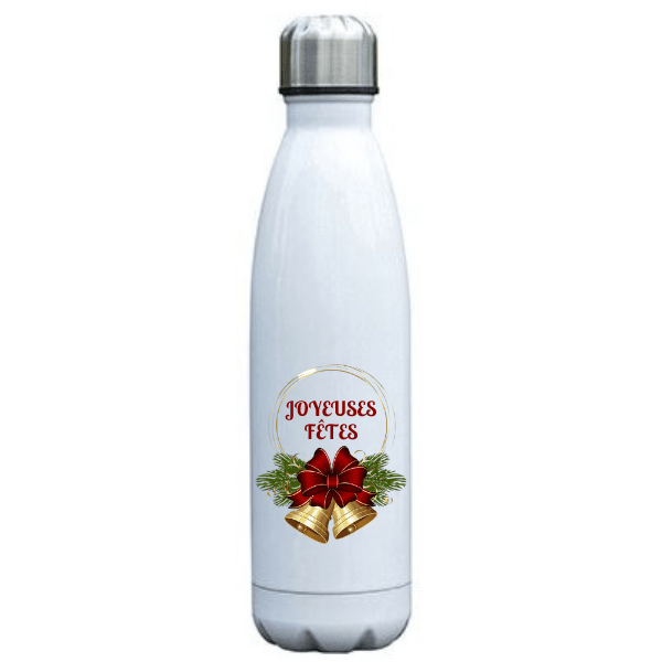 Gourde Inox Père Noël Joyeux