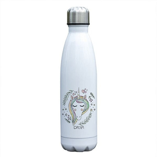 bouteille isotherme motif licorne endormie
