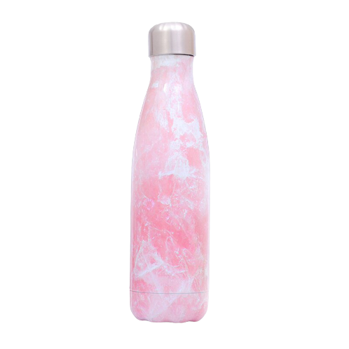 Gourde Isotherme Marbre Rose
