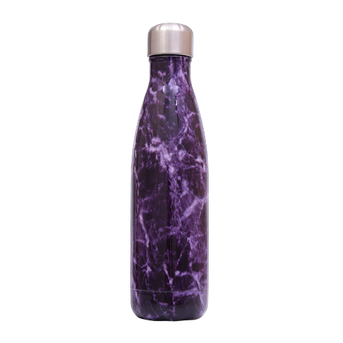 Gourde Isotherme Marbre Violet