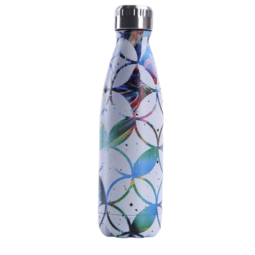 Gourde Isotherme Mosaïque Multicolore