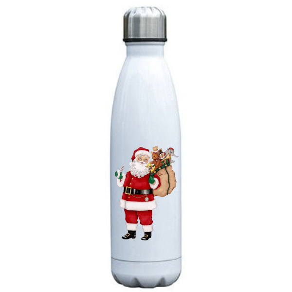 Gourde Inox Père Noël Cadeaux
