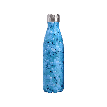 Gourde Isotherme Pétales Bleues
