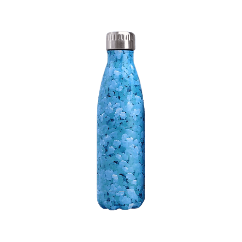 Gourde Isotherme Pétales Bleues