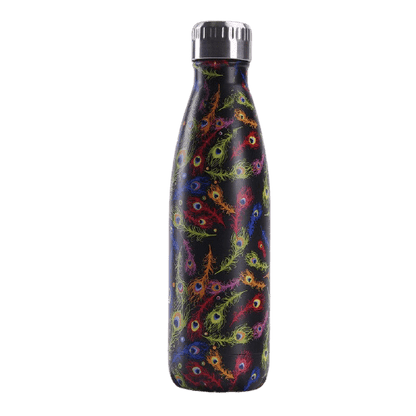 Gourde Isotherme Plume Paon