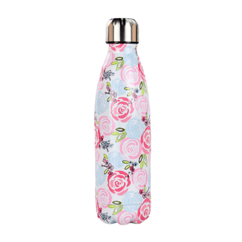 Gourde Isotherme Rose colorée