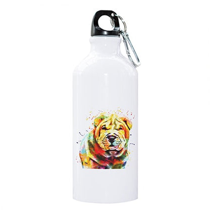 Bouteille isotherme 600 ml chien shar pei coloré
