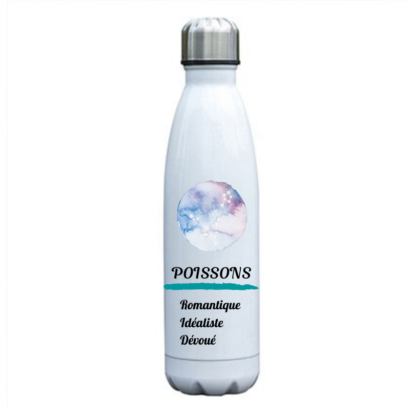 Gourde Isotherme Astrologie Poissons