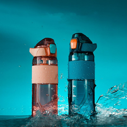 Gourde Sport Orange Bleu