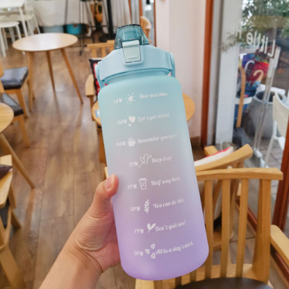Gourde Sport 2L Bleue / Violet