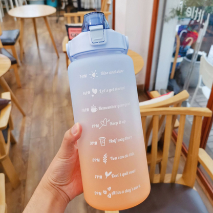 Gourde Sport 2L Bleu / Orange