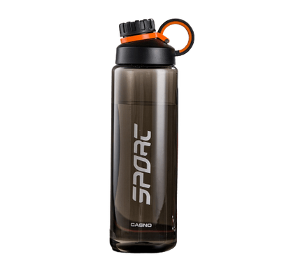 Gourde Sport Transparente Noir 1L