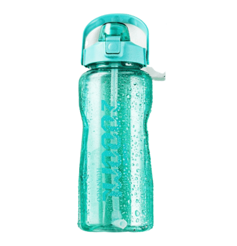 Gourde Sport Transparente Menthe 2L