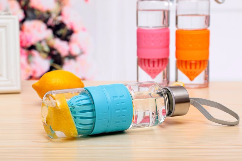 Gourde en Verre Presse-Agrumes