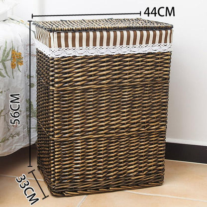Grand Panier a Linge en Osier Casamance