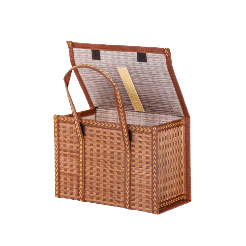 Grand Panier Pique-Nique Tissé