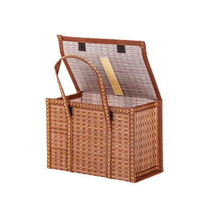 Grand Panier Pique-Nique Tissé