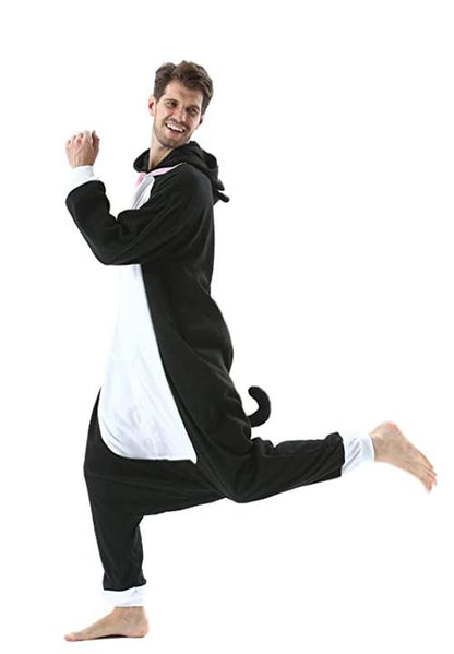Combinaison Pyjama Homme Chat Noir