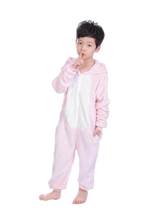 Combinaison Pyjama Garçon Cochon Amoureux