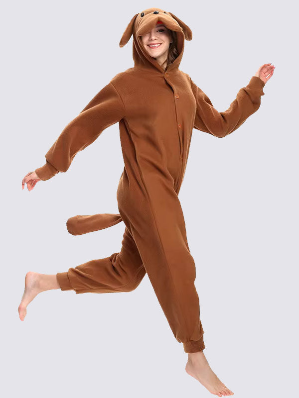 Grenouillère Pour Femme "Chien Brun"