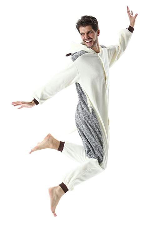 Combinaison Pyjama Hérisson Grisé