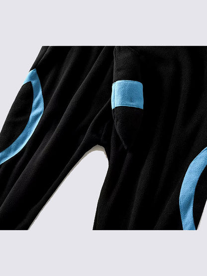 Grenouillère Pour Homme "Chat Nocturne Bleu"